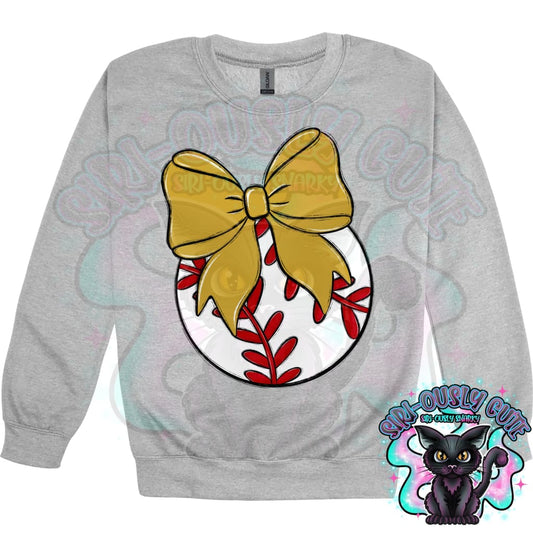 Balls and Bows Baseball Vegas Gold Mascot