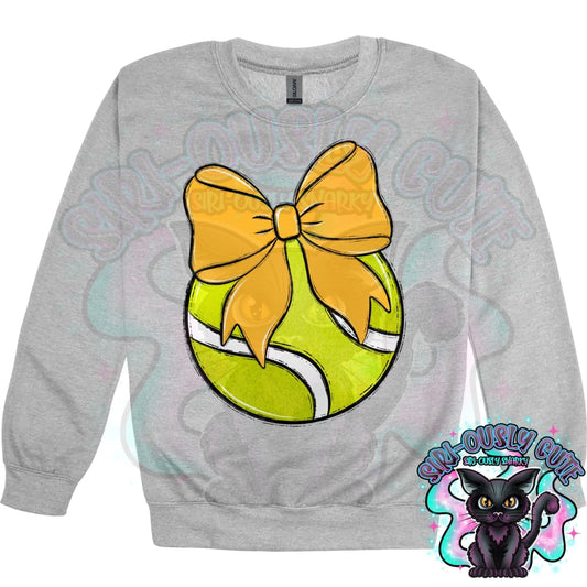 Balls and Bows Tennis Yellow Gold Mascot