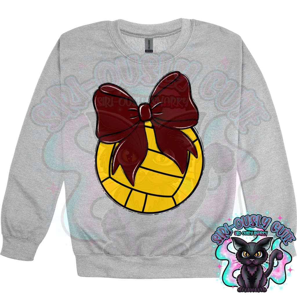 Balls and Bows Water Polo Maroon Mascot