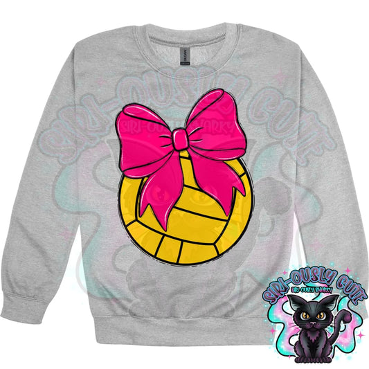Balls and Bows Water Polo Pink Mascot
