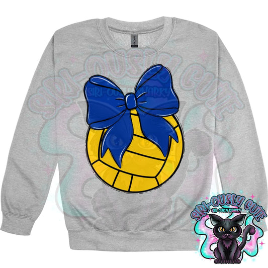 Balls and Bows Water Polo Royal Mascot