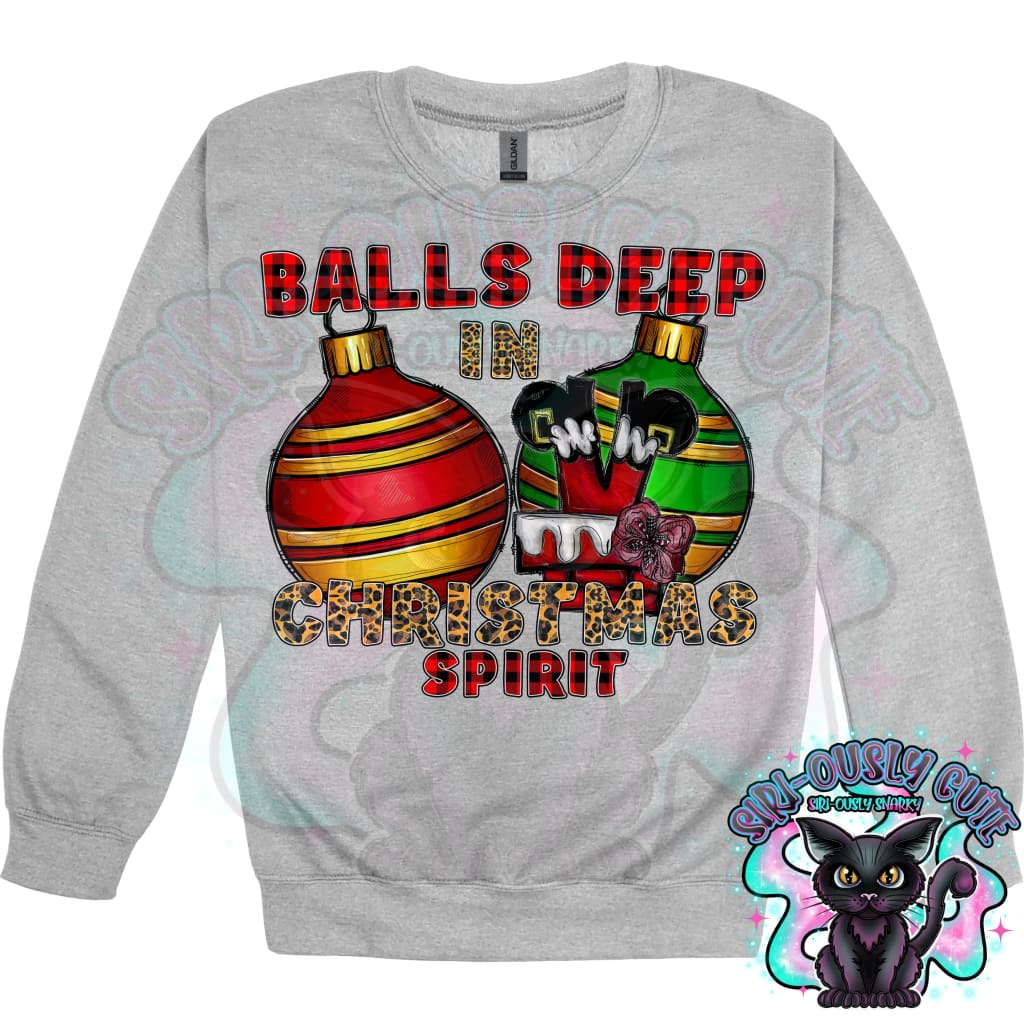 Balls Deep Christmas Spirit Clothing