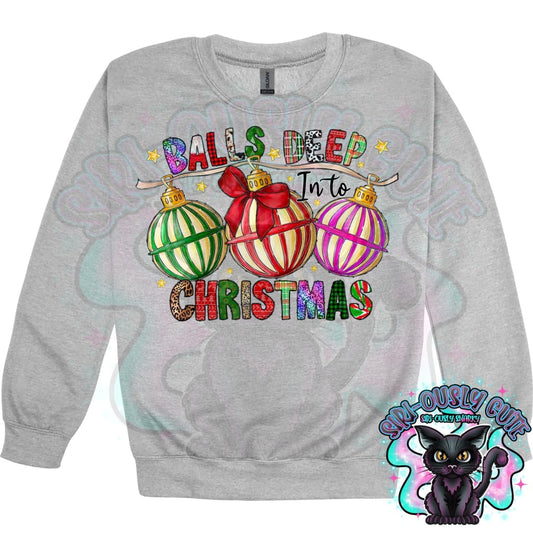 Balls Deep in to Christmas Clothing