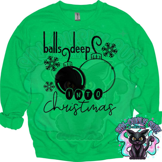Balls Deep Into Christmas Clothing