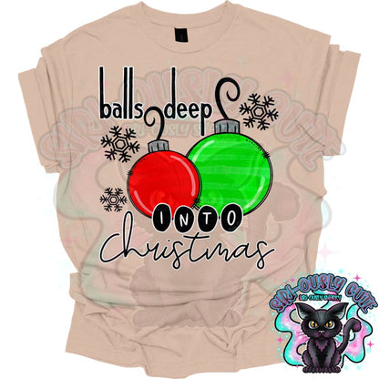 Balls Deep Into Christmas Clothing