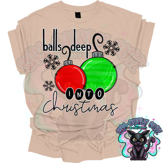 Balls Deep Into Christmas Clothing