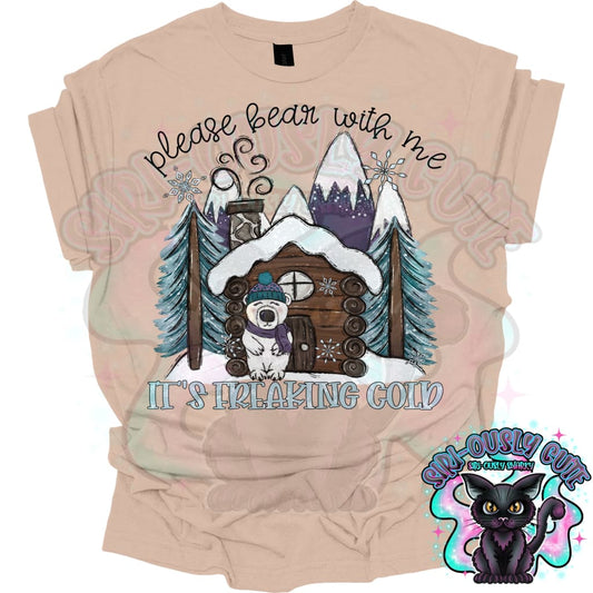 bear with me its cold Clothing