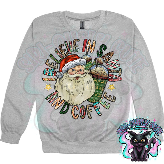 Believe in Santa and Coffee Clothing