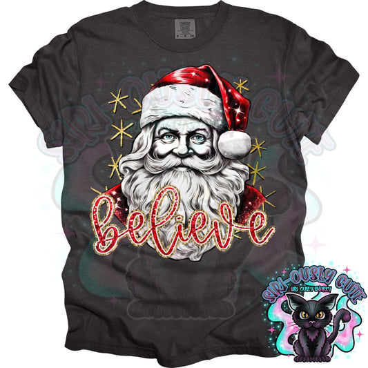 Believe Santa Stars Clothing