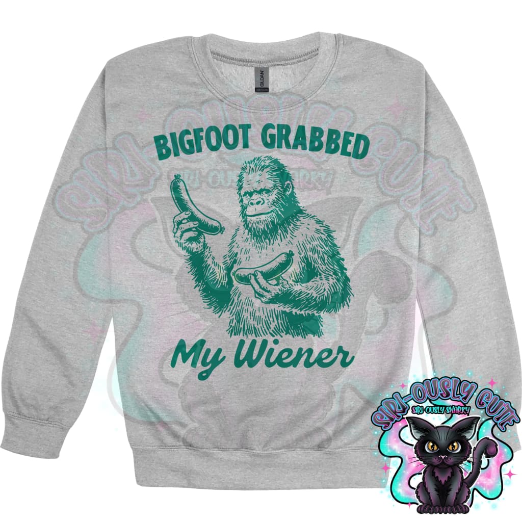 Bigfoot Grabbed My Wiener Clothing