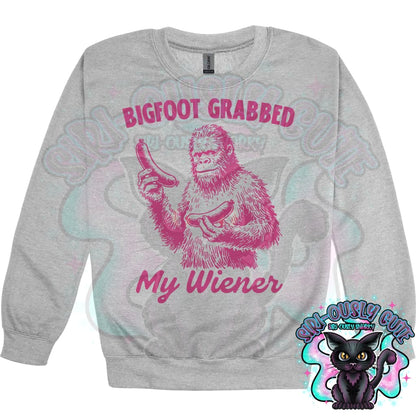 Bigfoot Grabbed My Wiener Clothing