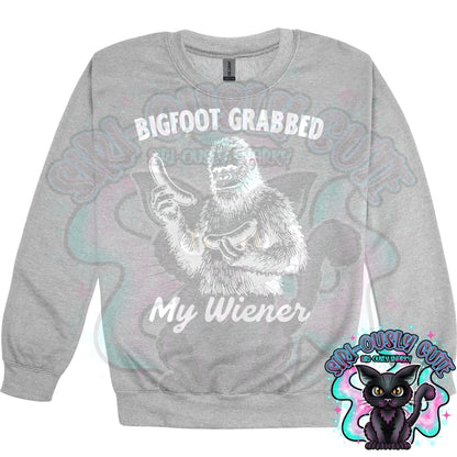 Bigfoot Grabbed My Wiener Clothing