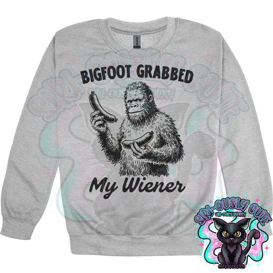 Bigfoot Grabbed My Wiener Clothing