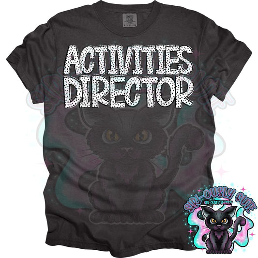 Black Dottie Loo Activities Director Clothing