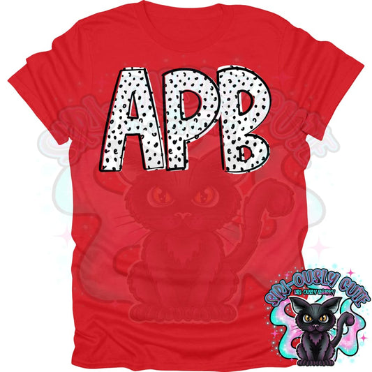 Black Dottie Loo APB Mascot
