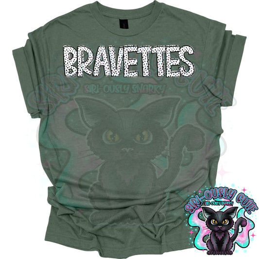 Black Dottie Loo Bravettes 2 Mascot