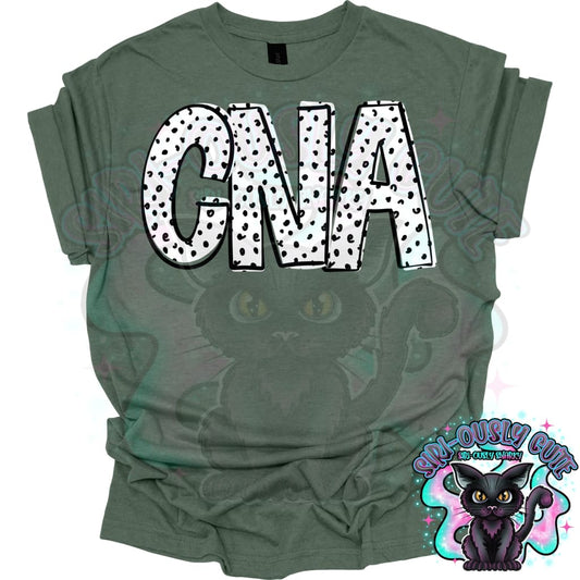 Black Dottie Loo CNA Mascot