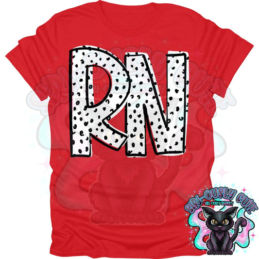 Black Dottie Loo RN Clothing