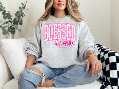 blessed by grace pink