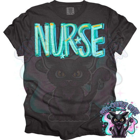 Blue Lagoon Nurse Mascot