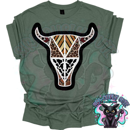 boho cow head Clothing
