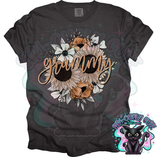 Boho Floral Grammy Clothing