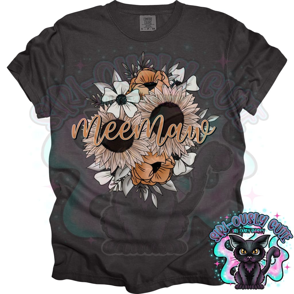 Boho Floral Meemaw Clothing