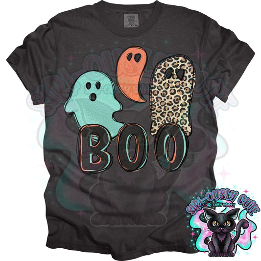 Boo Ghosts Leopard Clothing