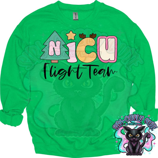 Bubble Christmas NICU Flight team Clothing