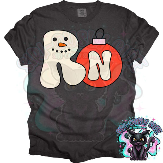 Bubble Christmas RN Clothing