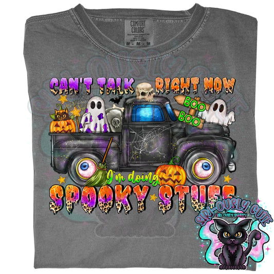 Cant Talk Right Now Im Doing Spooky Stuff Clothing