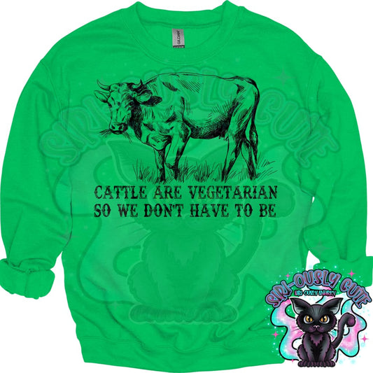 cattle vegetarian Clothing