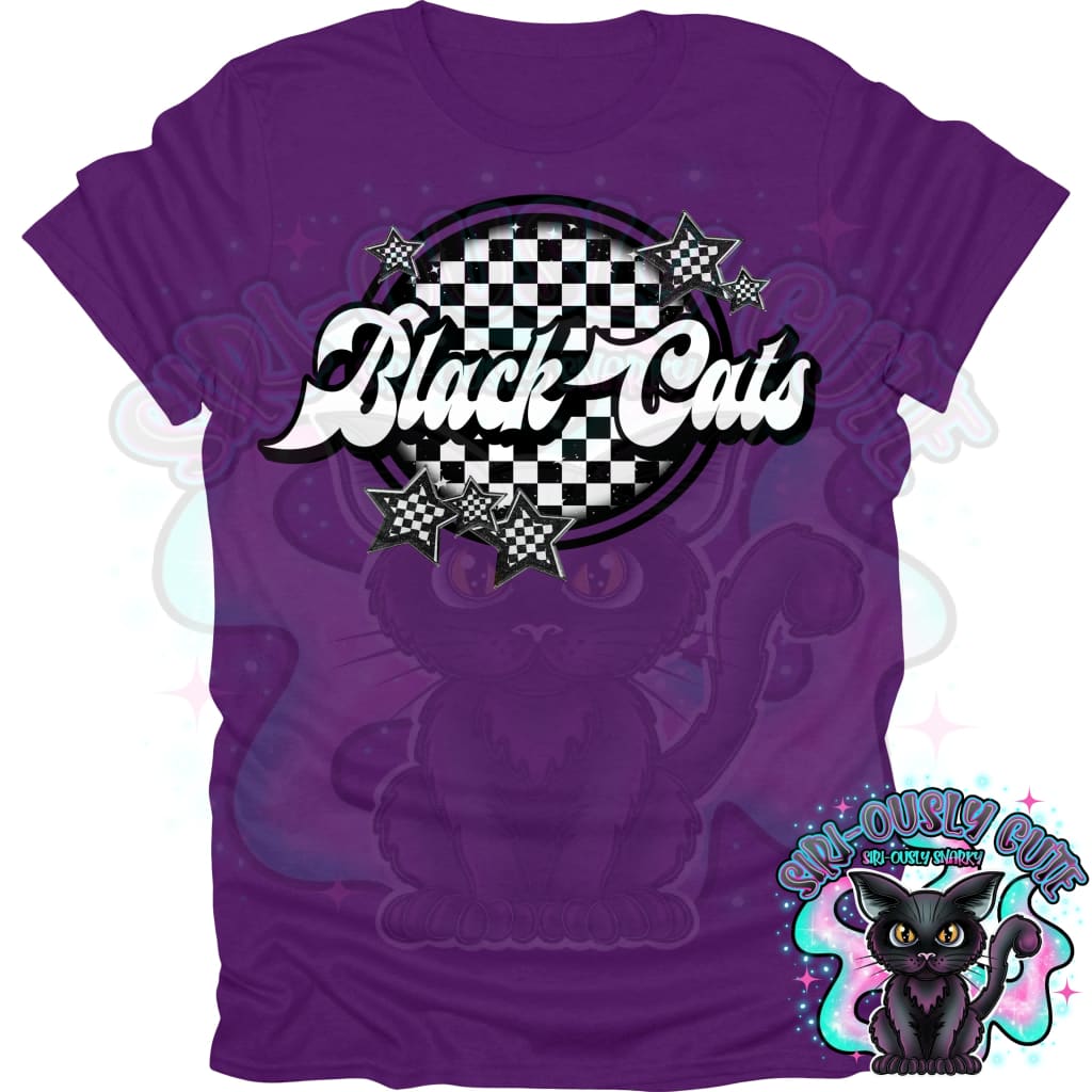 Checker Mascot Black Cats Mascot