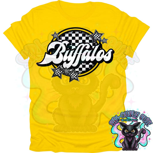 Checker Buffalos Mascot