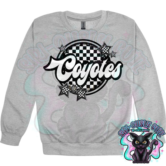 Checker Coyotes Mascot