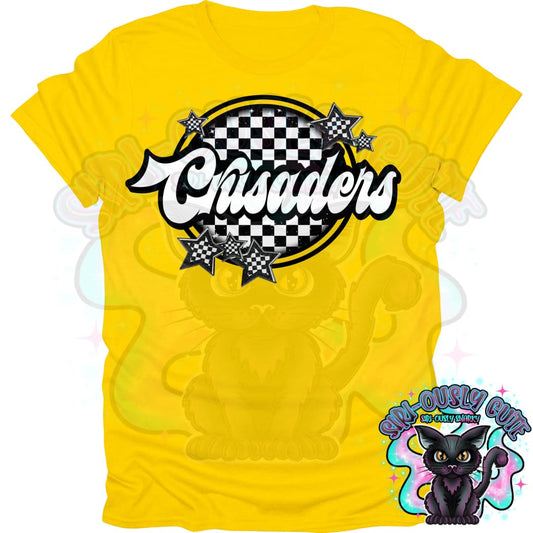 Checker Crusaders Mascot