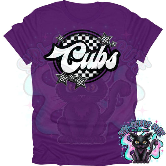 Checker Cubs Mascot
