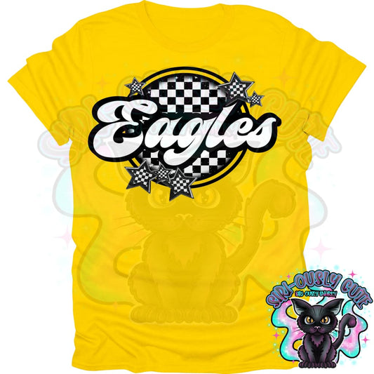 Checker Eagles Mascot