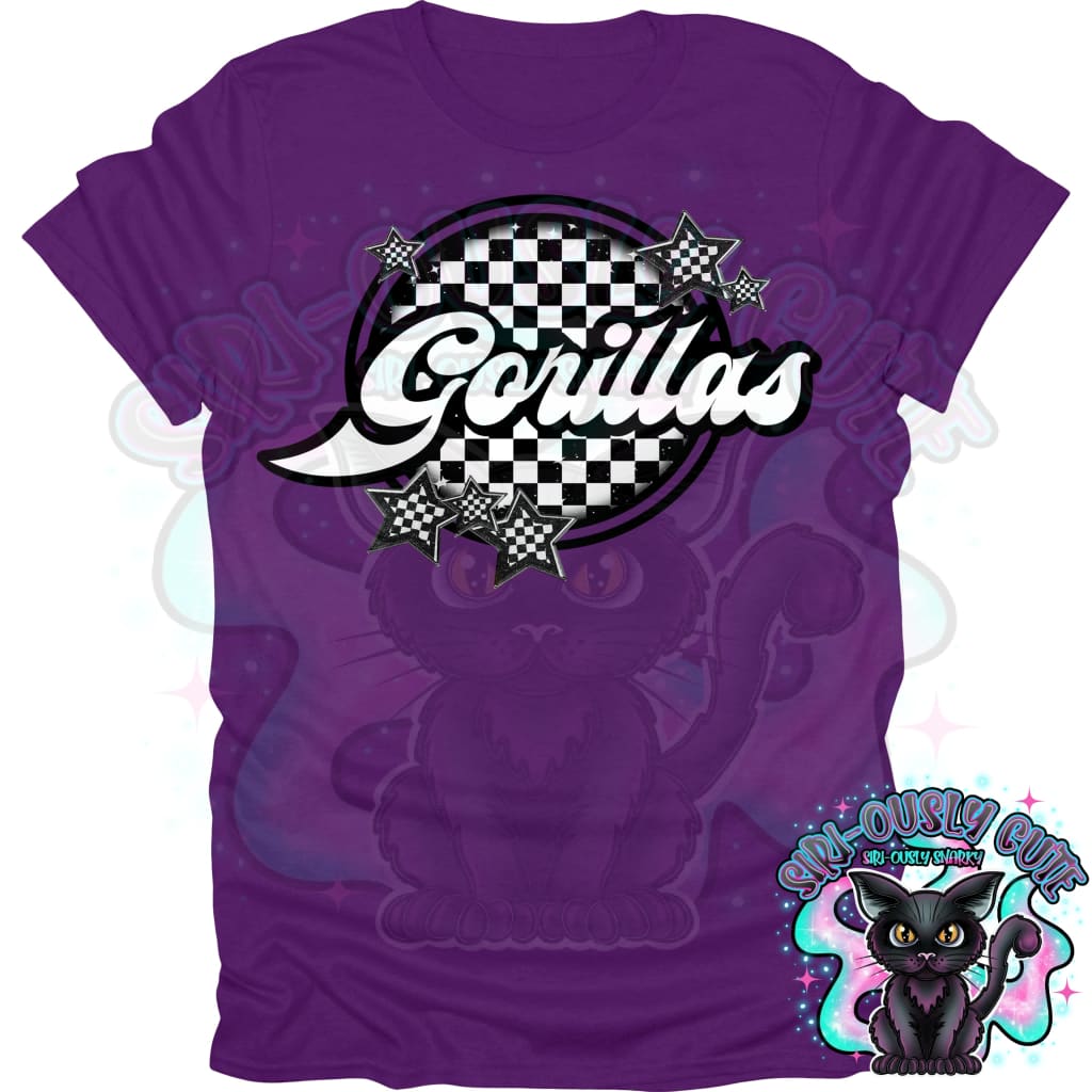 Checker Gorillas Mascot