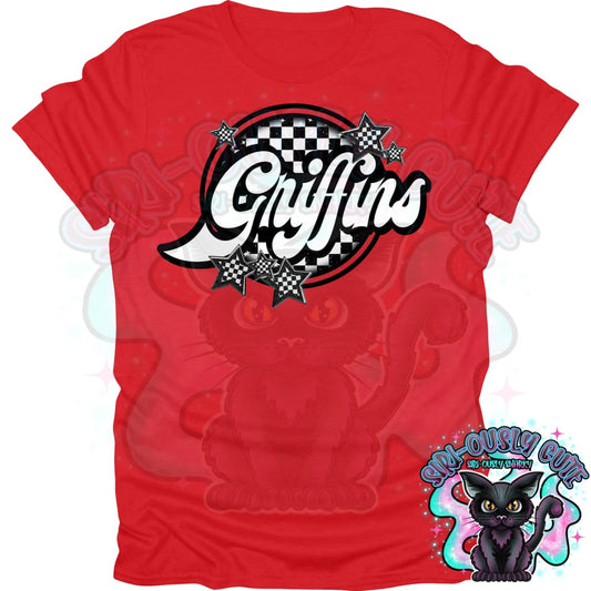 Checker Griffins Mascot