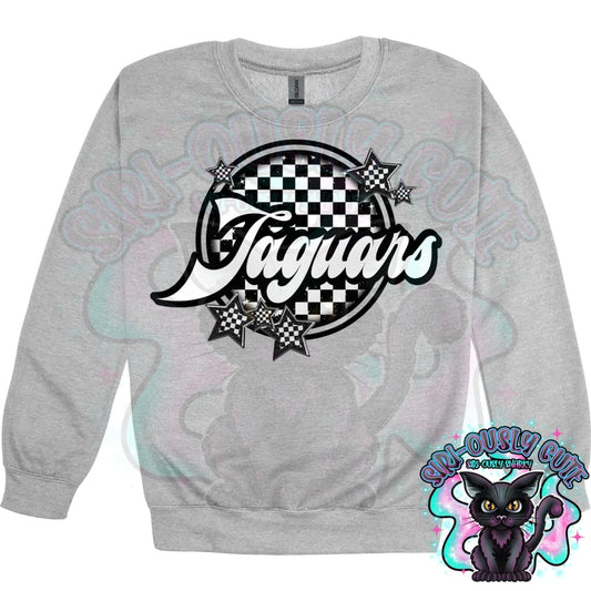 Checker Jaguars Mascot