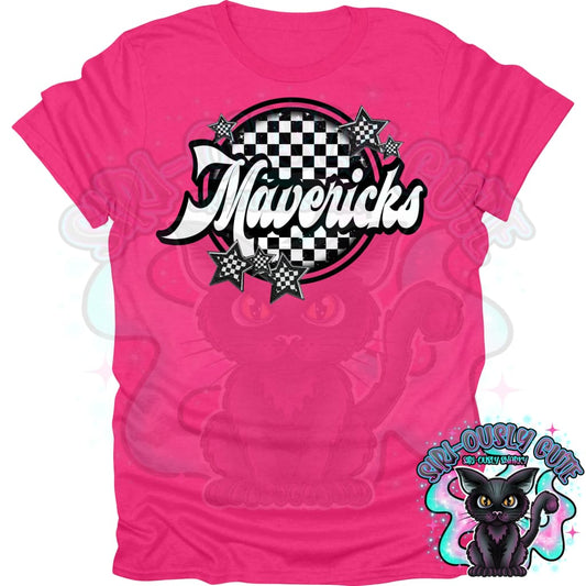 Checker Mavericks Mascot