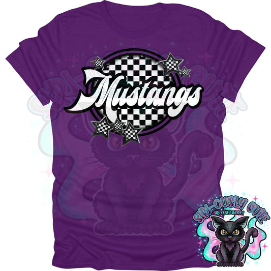 Checker Mustangs Mascot