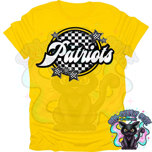 Checker Patriots Mascot