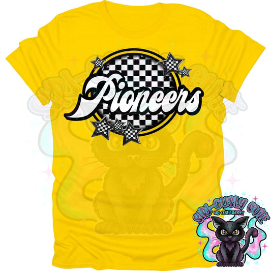 Checker Pioneers Mascot