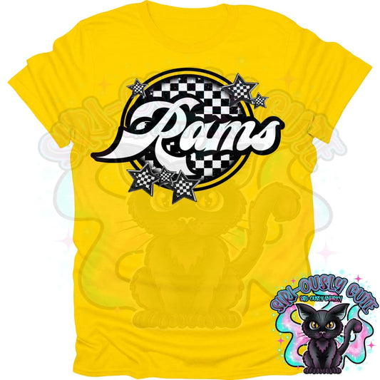 Checker Rams Mascot