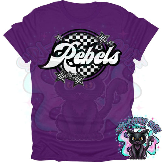 Checker Rebels Mascot
