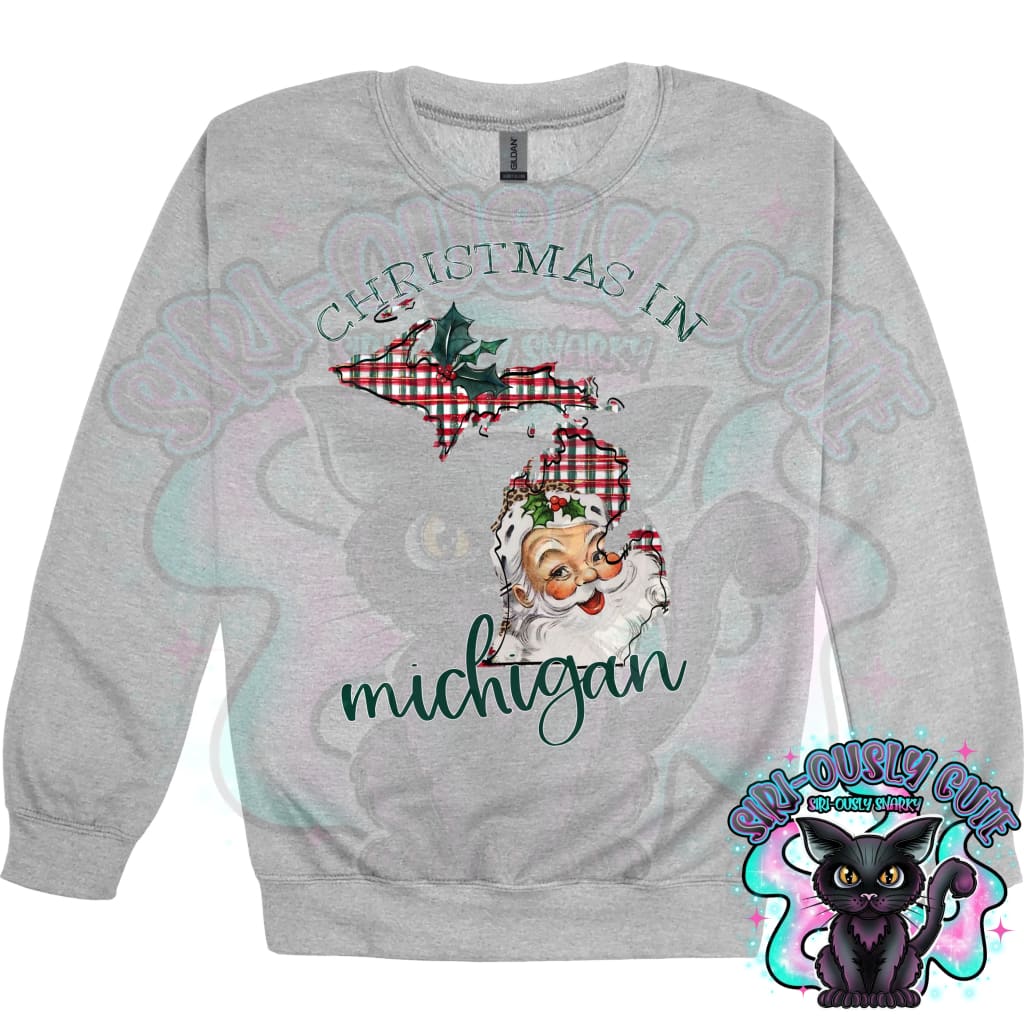Christmas in State Name Santa State