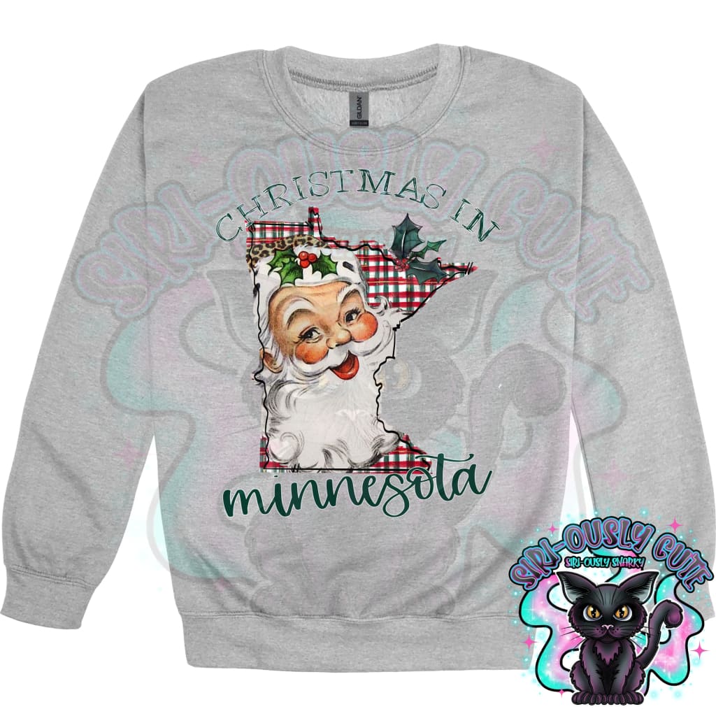 Christmas in State Name Santa State