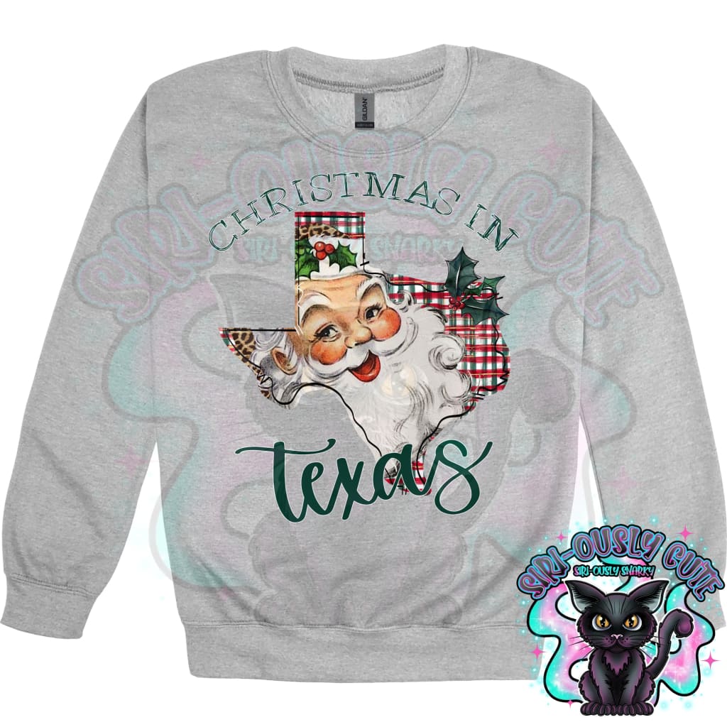 Christmas in State Name Santa State